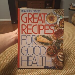 Reader's Digest Great Recipes for Good Health Cookbook - 3rd Printing 1989